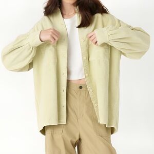 NWT Levi’s Jovi Relaxed Corduroy Button Down Shirt Jacket Shacket